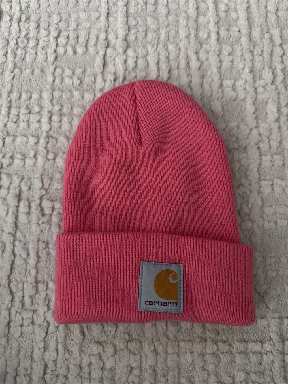 Carhartt Youth Hot Pink Beanie